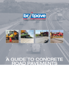 Britpave brochure - A guide to concrete road pavements